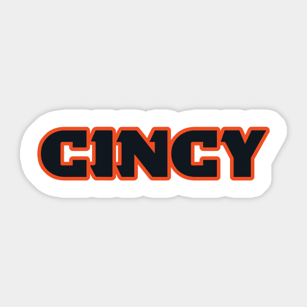 Cincy! Sticker by OffesniveLine